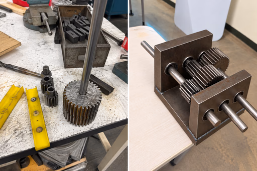 Gearbox CAD and engineering design